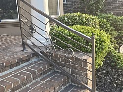 Outside railings